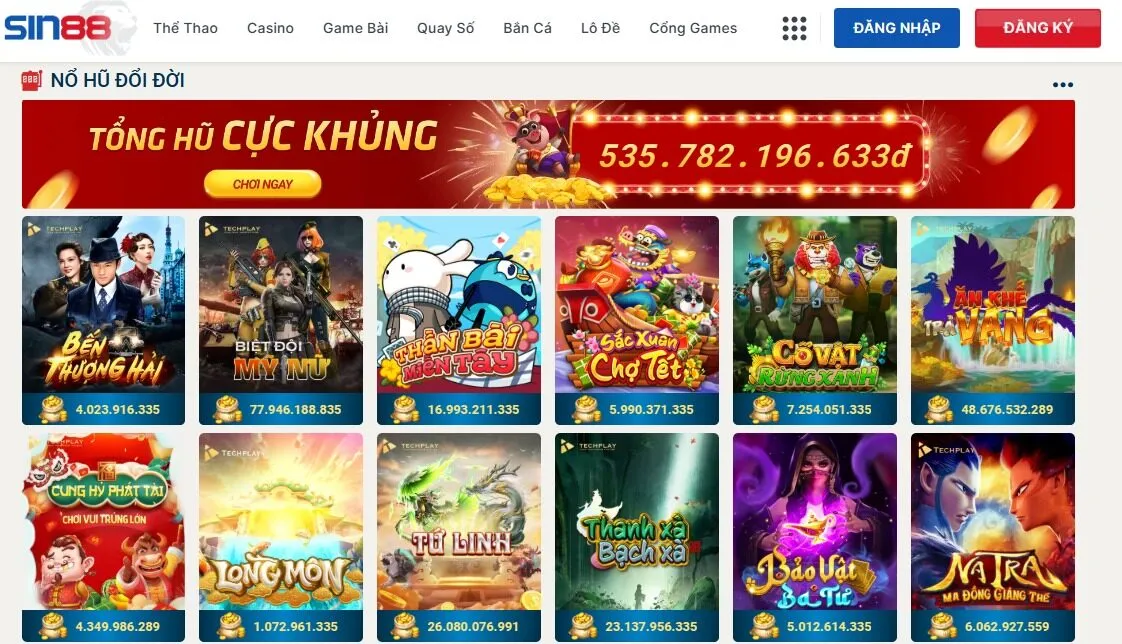 6Sports liên kết đến trang chủ của cổng thông tin chính thức - 6Sports