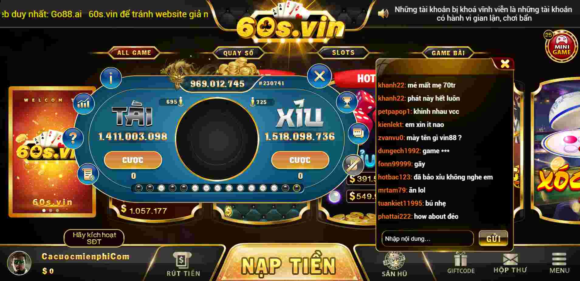 97Win sẽ tặng 100000 xu vàng, độc quyền cho những người chơi game trên ứng dụng - 97Win